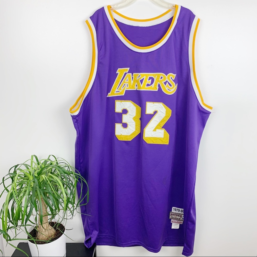 Vintage Magic Johnson 1979-80 LA Lakers Jersey - Picture 1 of 5